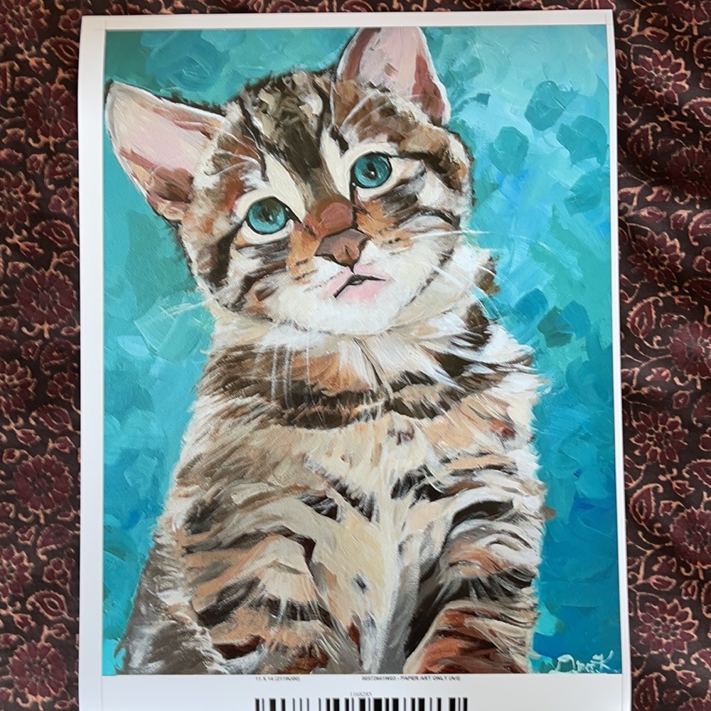 A print of my original painting 11” x 14”